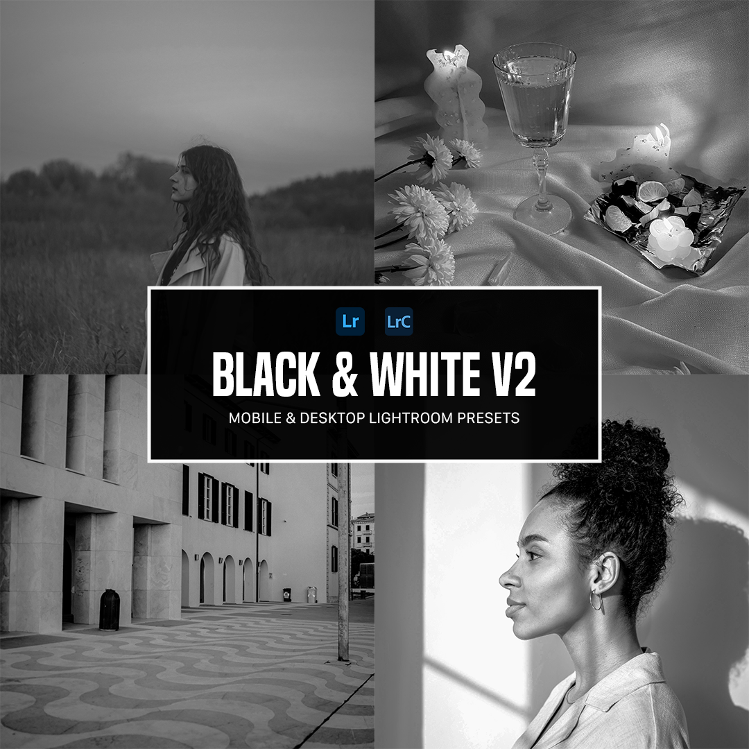 Black & White V2 Lightroom Presets