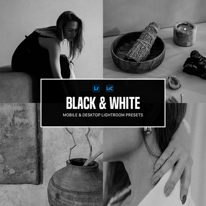 Black & White Lightroom Presets