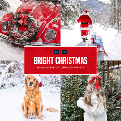 Bright Christmas Lightroom Presets