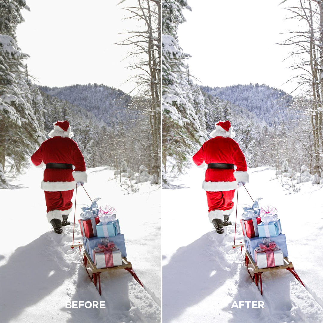 Bright Christmas Lightroom Presets