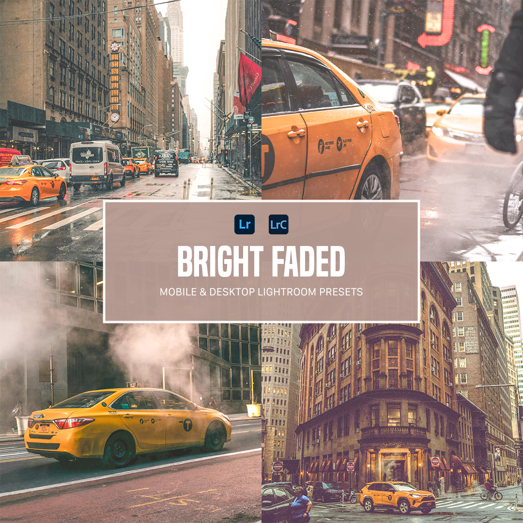 Bright Faded Lightroom Presets