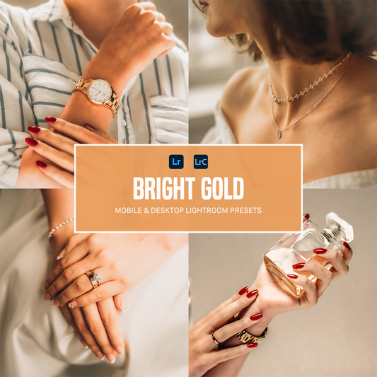 Bright Gold Lightroom Presets