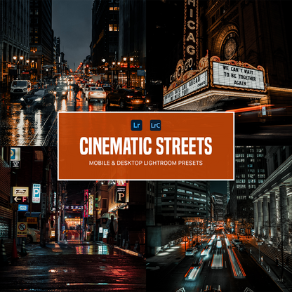 Cinematic Streets Lightroom Presets