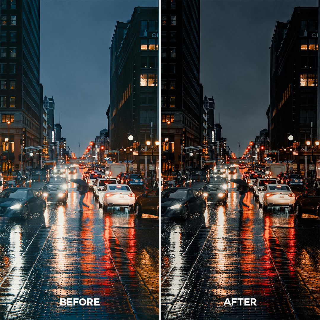 Cinematic Streets Lightroom Presets