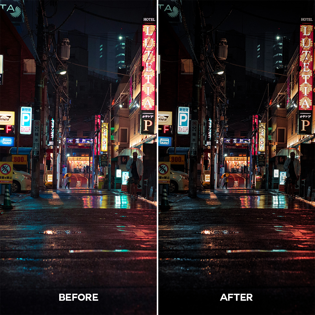 Cinematic Streets Lightroom Presets