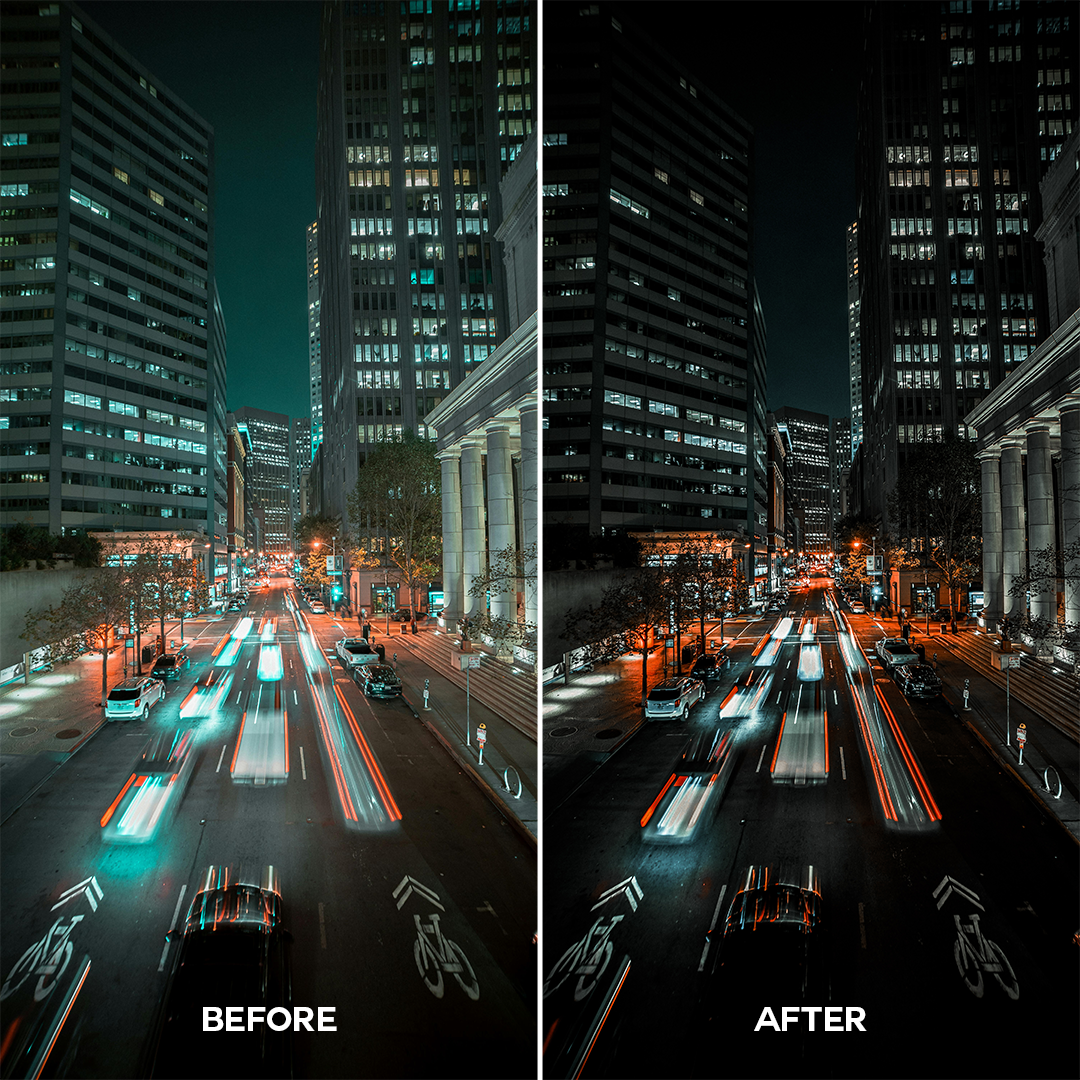 Cinematic Streets Lightroom Presets