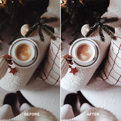 Cozy Christmas Lightroom Presets