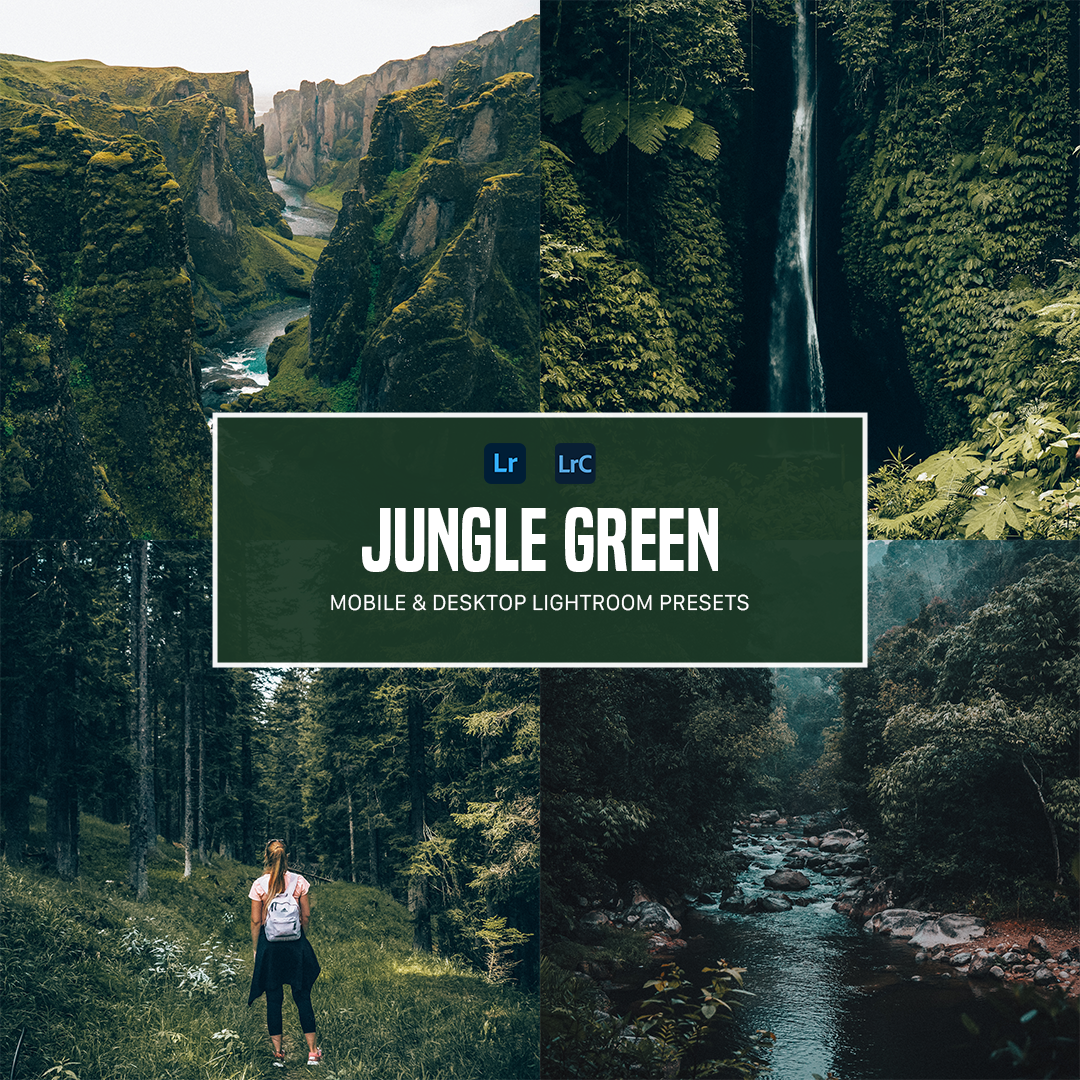 Jungle Green Lightroom Presets