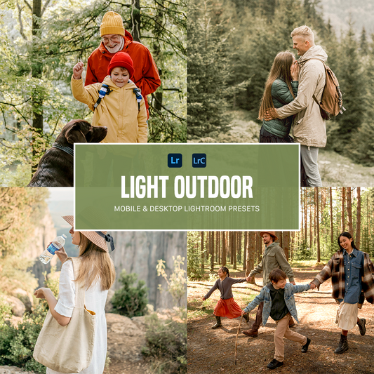 Light Outdoor Lightroom Presets