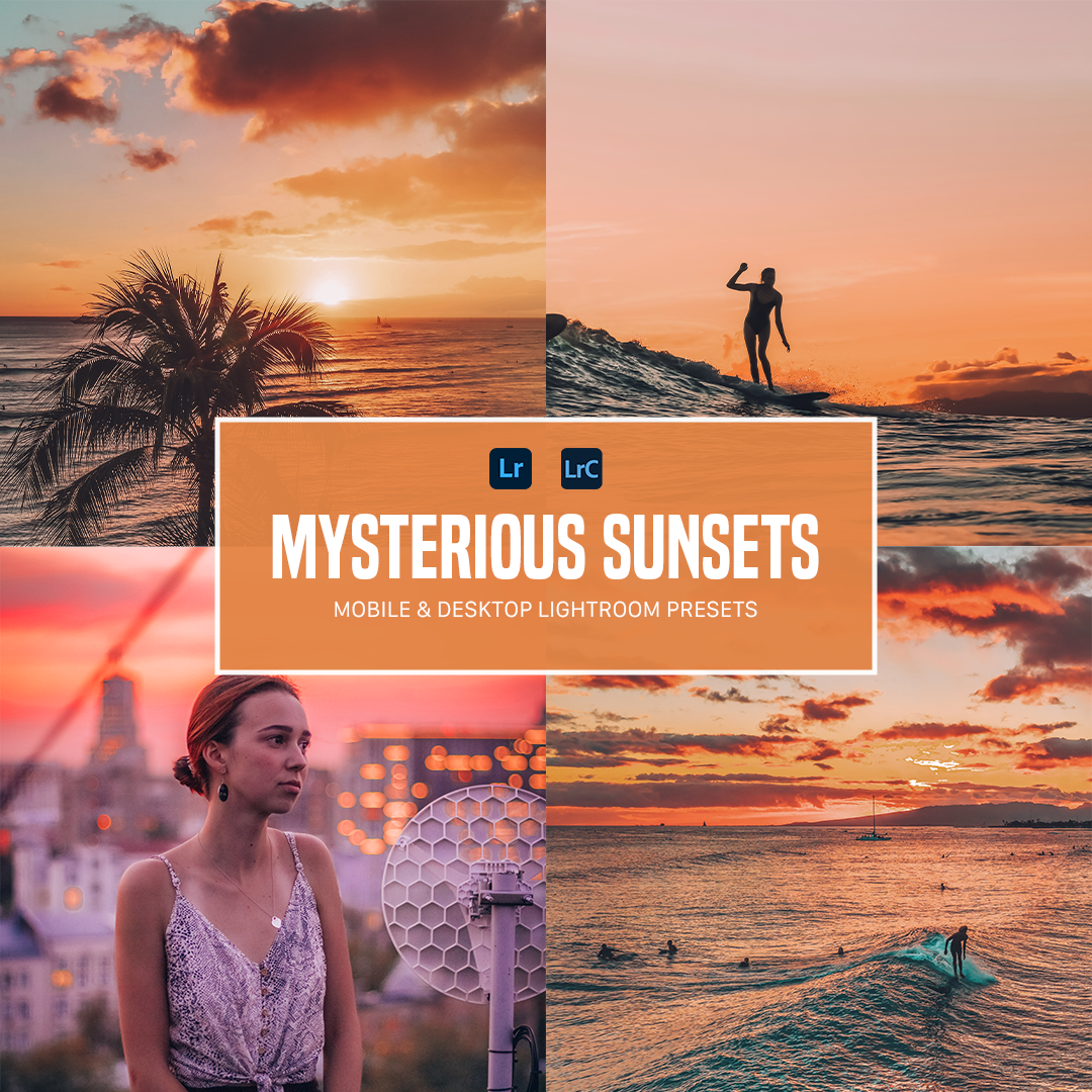 Mysterious Sunsets Lightroom Presets