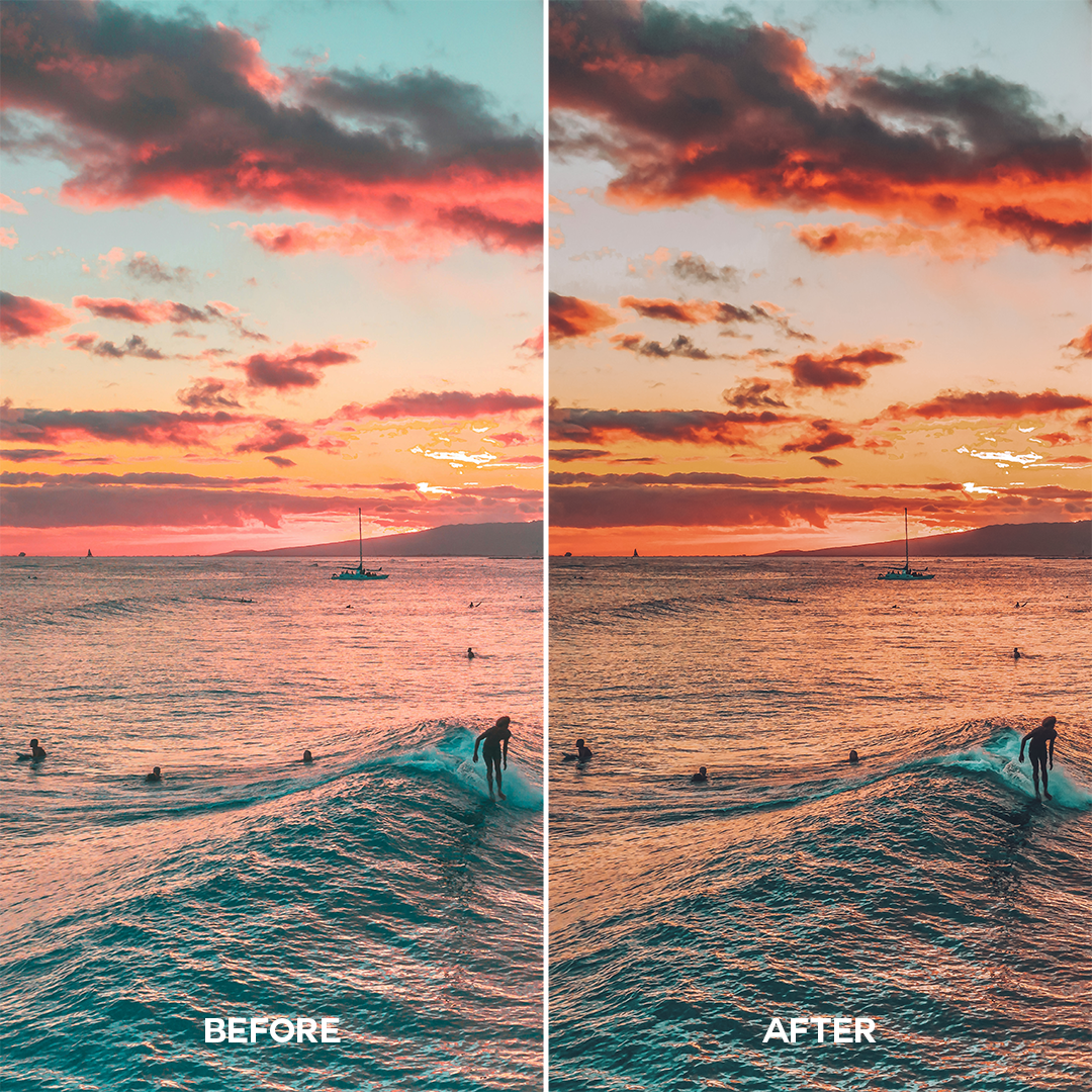 Mysterious Sunsets Lightroom Presets