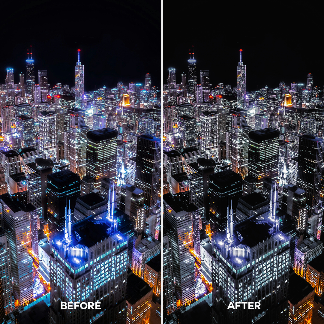 Night City Lightroom Presets