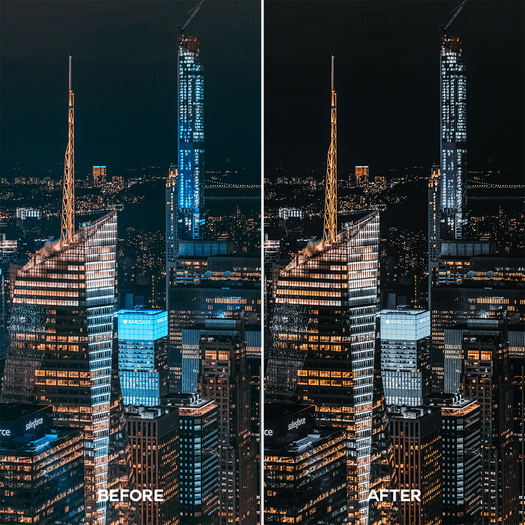 Night City Lightroom Presets