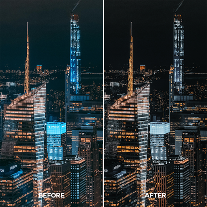 Night City Lightroom Presets